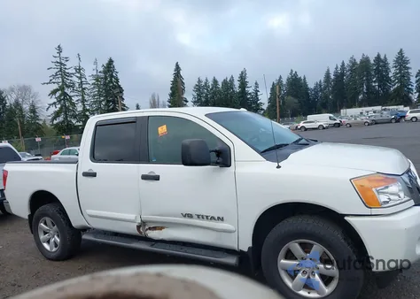 2013 Nissan Titan Pro-4X/S/Sl/Sv из США, поврежденный, VIN 1N6AA0EC9DN306592